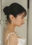 Moon Hoop Earrings :상세정보 - HAGO(하고)