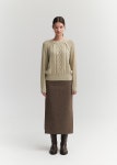 HEAVY CABLE PULLOVER(OLIVE GREEN) :상세정보 - HAGO(하고)