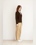 TOP CASHMERE TAILORED KNIT JACKET 캐시미어 테일러드 가디건 여성 니트 자켓 :상세정보 - HAGO(하고)