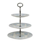 Burleigh - Blue Calico 2 Tier Cake Stand | AccuWeather Shop Burleigh Burleigh - Blue Calico 2 Tier Cake Stand from Amara US... 