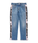 Off-White Kids Logo-Tape Jeans (4-10 Years) | Harrods FR Off-White Kids Logo-Tape Jeans  (4-10 Years) | Harrods FR 