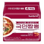 삼양 콩나물김치라면 4입 멀티 1개 - 샵계부