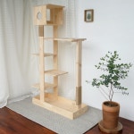 자연을 들이다 _ 벨라3호 원목 캣타워 | 아이디어스 자연을 들이다 _ 벨라3호 원목 캣타워