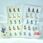 롭쓰 드로잉 씰스티커 | 아이디어스 롭쓰 드로잉 씰스티커