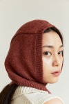 Knit Balaclava (Brown) | 아이디어스 Knit Balaclava (Brown)