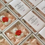 꽃을든곰 석고방향제 카네이션 어버이날 스승의날 선물 | 아이디어스 꽃을든곰 석고방향제 카네이션 어버이날 스승의날 선물