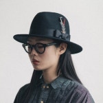 울 페도라(블랙) | 아이디어스 - 핸드메이드, 수공예, 수제 먹거리 울 페도라(블랙)