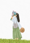 💎색연필 느낌 가득한 감성 인물 일러스트 드로잉💎 | 아이디어스 💎색연필 느낌 가득한 감성 인물 일러스트 드로잉💎