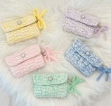 💜(5color)파스텔 뜨개 카드지갑💜 | 아이디어스 💜(5color)파스텔 뜨개 카드지갑💜