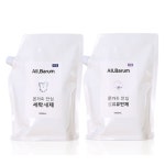 [100mL더] 온가족 안심 세탁세제+섬유유연제 리필 | 아이디어스 [100mL더] 온가족 안심 세탁세제+섬유유연제 리필