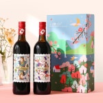 사랑뿜뿜 와인세트 750ml*2 [원산지:작품정보참조] | 아이디어스 사랑뿜뿜 와인세트 750ml*2 [원산지:작품정보참조]