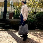 빅 뜨개 가방🧶 쵸코라떼🍫 | 아이디어스 빅 뜨개 가방🧶 쵸코라떼🍫