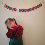 크리스마스 자수 가랜드🎄 | 아이디어스 크리스마스 자수 가랜드🎄