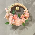 🩷조화 라탄 도어벨✨ | 아이디어스 🩷조화 라탄 도어벨✨
