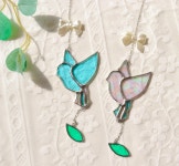 🕊️ 꼬마새 썬캐쳐 🕊️스테인드글라스 집들이 선물 | 아이디어스 🕊️ 꼬마새 썬캐쳐 🕊️스테인드글라스 집들이 선물