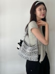 💗주얼리 네트백 (실버 레더 백) | 아이디어스 💗주얼리 네트백 (실버 레더 백)