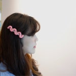 big 통통물결 헤어핀[핑크] | 아이디어스 big 통통물결 헤어핀[핑크]