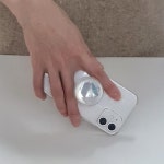 스테인드글라스 유리조각 반구 스마트톡 🤍 업사이클링 | 아이디어스 스테인드글라스 유리조각 반구 스마트톡 🤍 업사이클링