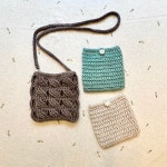 첵스초코 아란 (꽈배기) 뜨개 미니백 | 아이디어스 첵스초코 아란 (꽈배기) 뜨개 미니백