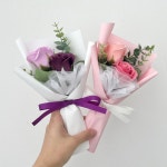 장미 두송이 비누꽃다발 어린이집 유치원 선생님 선물 | 아이디어스 장미 두송이 비누꽃다발 어린이집 유치원 선생님 선물