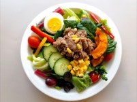 꽃피랑 : 재료 가득! 싱그러운 샐러드 4종 | 아이디어스 꽃피랑 : 재료 가득! 싱그러운 샐러드 4종