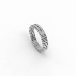 VV 시그니쳐 각인 실버 반지 | 아이디어스 VV 시그니쳐 각인 실버 반지