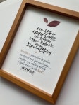  캘리그라피로 전하는 마음액자🌷 | 아이디어스  캘리그라피로 전하는 마음액자🌷