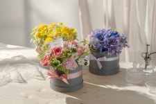 실크플라워 메세지박스 🌷💐 | 아이디어스 실크플라워  메세지박스 🌷💐