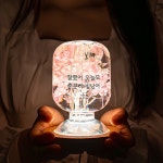 [각인가능] ✨LED 플로아 하바리움 무드등✨여자친구 | 아이디어스 [각인가능] ✨LED 플로아 하바리움 무드등✨여자친구