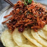 3인셋트반고개무침회와 납작만두 초간단 밀키트 | 아이디어스 아이디어스