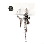 [바이윰]십자가 링 스터드 언발귀걸이 | 아이디어스 [바이윰]십자가 링 스터드 언발귀걸이