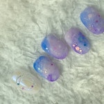 [재네프]재네프 네일팁 오묘한🌌은하수를 올수제로 | 아이디어스 [재네프]재네프 네일팁 오묘한🌌은하수를 올수제로