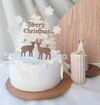 우드갬성 크리스마스토퍼세트 크리스마스 파티소품 | 아이디어스 우드갬성 크리스마스토퍼세트 크리스마스 파티소품