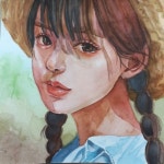 인물 수채화 | 아이디어스 인물 수채화