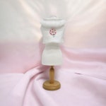 펫보드레 흰 눈 닮은 한복 배자 강아지 한복배자 | 아이디어스 펫보드레 흰 눈 닮은 한복 배자 강아지 한복배자