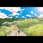 산티아고 순례길 #31 - 포도밭이 보이는 들판 풍경 | 아이디어스 산티아고 순례길 #31 - 포도밭이 보이는 들판 풍경