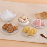 [3+1]#강릉한과 한입과줄 4종💖유과 답례품 디저트 [원산지:작품정보참조] | 아이디어스 [3+1]#강릉한과 한입과줄 4종💖유과 답례품 디저트... 