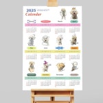 2025 커스텀 드로잉 달력 포스터 ver.7❣️ | 아이디어스 2025 커스텀 드로잉 달력 포스터 ver.7❣️