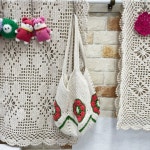 ❤️팔로우쿠폰❤️주홍꽃 뜨개 망태기 가방🎒 | 아이디어스 ❤️팔로우쿠폰❤️주홍꽃 뜨개 망태기 가방🎒