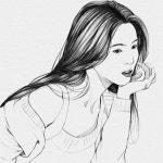 💕감성적인 연필드로잉 인물화💕 | 아이디어스 💕감성적인 연필드로잉 인물화💕