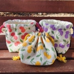 몽글몽글 🍒삼색 체리🍒 스트링 파우치 | 아이디어스 몽글몽글 🍒삼색 체리🍒 스트링 파우치