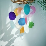 컬러 자개 모빌 썬캐쳐 | 아이디어스 - 핸드메이드, 수공예, 수제 먹거리 컬러 자개 모빌 썬캐쳐