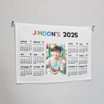 흫 판매종료) 2025년 패브릭 포토 달력 캘린더 A3 | 아이디어스 흫 판매종료) 2025년 패브릭 포토 달력 캘린더 A3