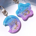 🌌우주를 담은 달과별 쉐이커 키링 | 아이디어스 🌌우주를 담은 달과별 쉐이커 키링