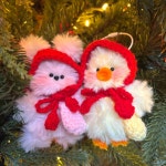 ❄️성냥사세요❄️빨간모자 병아리 토끼 모루키링 | 아이디어스 ❄️성냥사세요❄️빨간모자 병아리 토끼 모루키링