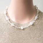 화이트라일락 신백옥 목걸이 10mm | 아이디어스 화이트라일락 신백옥 목걸이 10mm