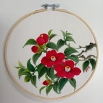 천아트 꽃그림 액자 거실 인테리어 집들이 개업 선물 | 아이디어스 천아트 꽃그림 액자 거실 인테리어  집들이 개업 선물