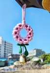 행운을 부르는 마크라메 꽃 도어벨 | 아이디어스 행운을 부르는 마크라메 꽃 도어벨