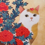 꽃냥이 시리즈 첫번째: 모란과 냥이 | 아이디어스 꽃냥이 시리즈 첫번째: 모란과 냥이