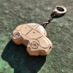 [재미 한 조각] 빠방이 나무조각 키링 | 아이디어스 [재미 한 조각] 빠방이 나무조각 키링